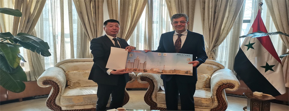 Syrian Ambassador to China cordially meets with XY Group